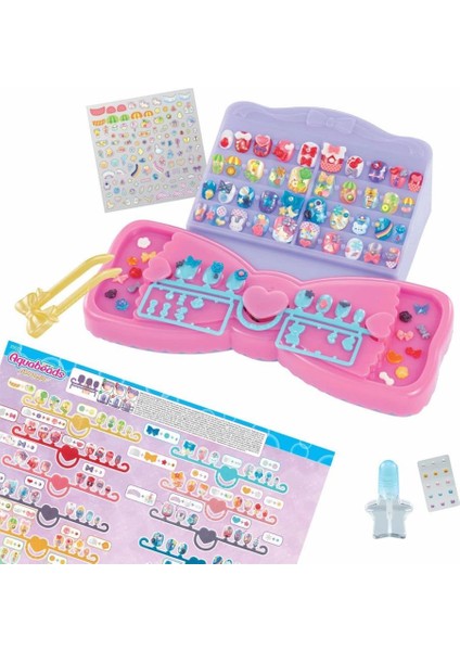 Nessiworld 35027 Aquabeads Tasarla ve Sergile Tırnak Atölyesi +4 Yaş modelleri