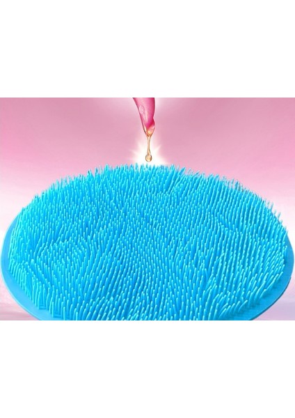 Nessiworld Yuvarlak Vantuzlu Banyo Sırt Kese Matı 26 cm indirimleri