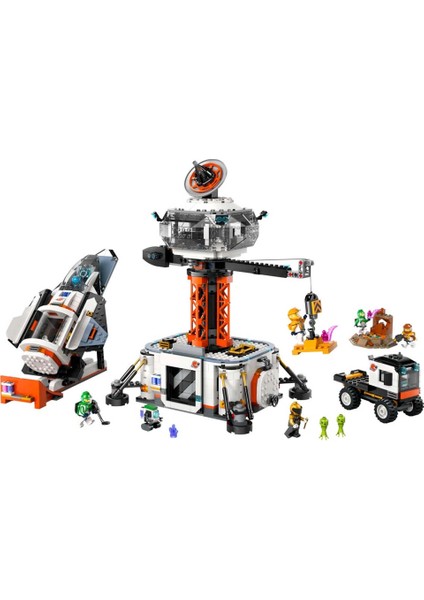 Nessiworld LEGO City Uzay Üssü ve Roket Fırlatma Rampası 60434