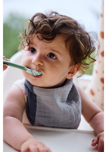 Yumuşak ve Nefes Alabilen 3’lü Müslin Bebek Fular Set