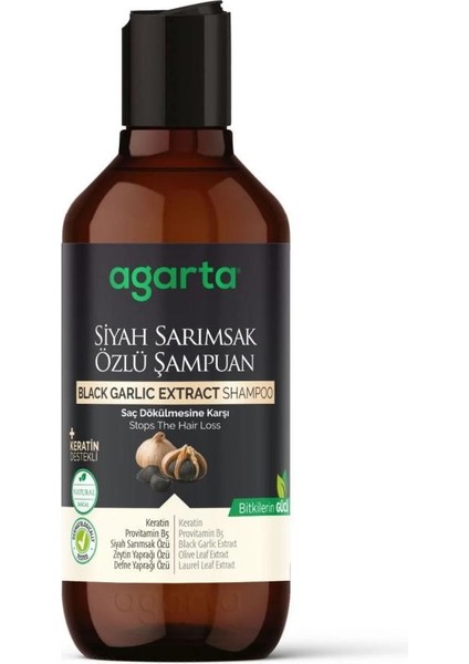 Nessiworld Siyah Sarımsak Özlü Şampuan 400ML