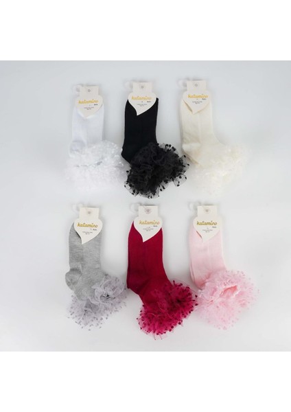 Nessiworld Saren Aks. Kız Soket Çorap K22145 Asorti (Adet Fiyatıdır)
