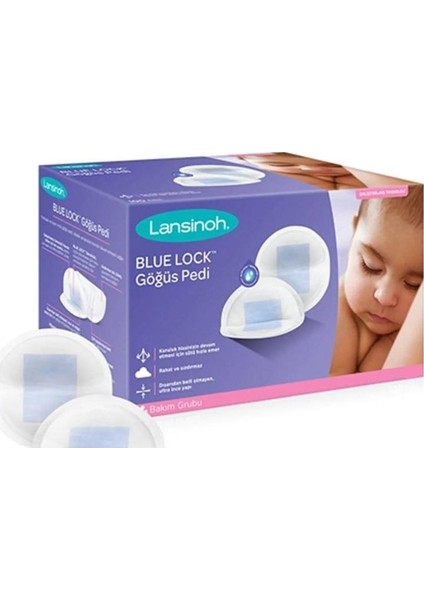 Nessiworld blue Lock Göğüs Pedi 60 Adet