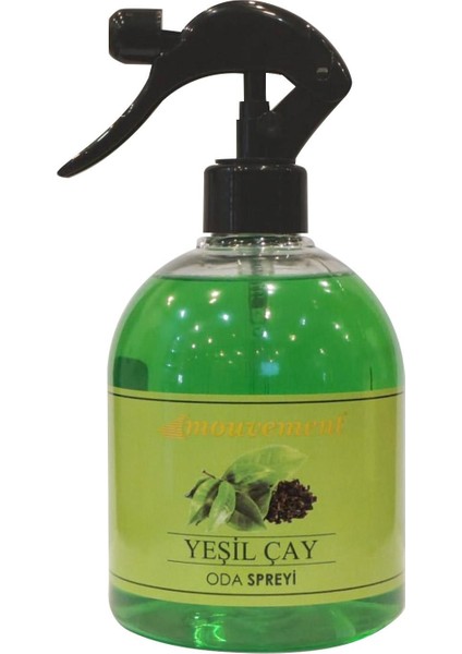 500 ml Yeşil Çay Kokulu Oda Spreyi Ile Canlandırıcı Bir Ferahlık