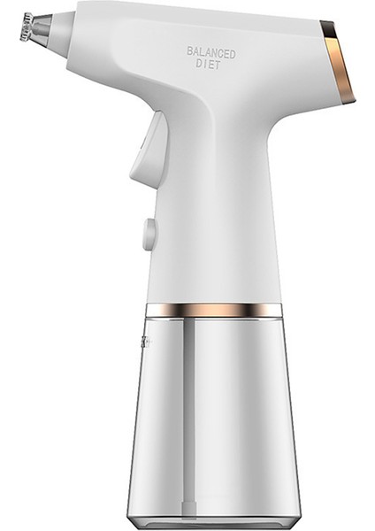 Elektrikli Zeytinyağı Püskürtücüler Doldurulabilir Şeffaf Sızdırmaz Yağ Spreyi Boş Şişe Kablosuz Yağ Sprey Kutusu Beyaz (Yurt Dışından)