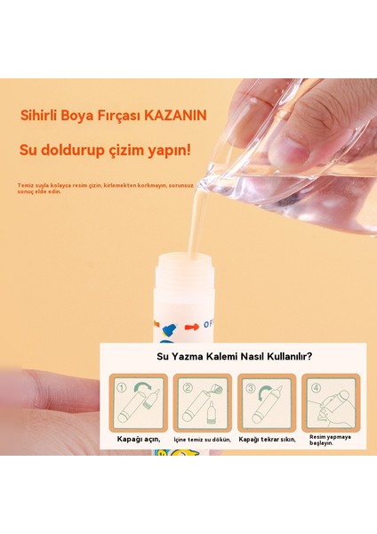 Graffiti Temiz Suyla Boyama Hikaye Kitabı, Zeka Geliştirici Oyuncak (Yurt Dışından) modelleri