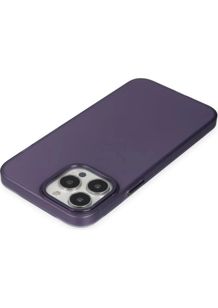 iPhone 13 Pro Max Kılıf Modos Metal Kapak - Derin MOR-(5796) modelleri