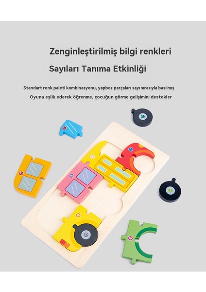 3D Stereo Yapboz Zeka Oyuncağı (Yurt Dışından) modelleri