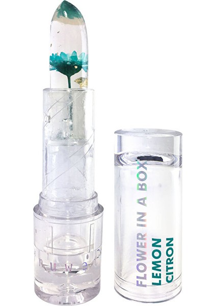 İnuwet Çiçek Detaylı Dudak Nemlendiricisi-Limon Kokulu indirimleri