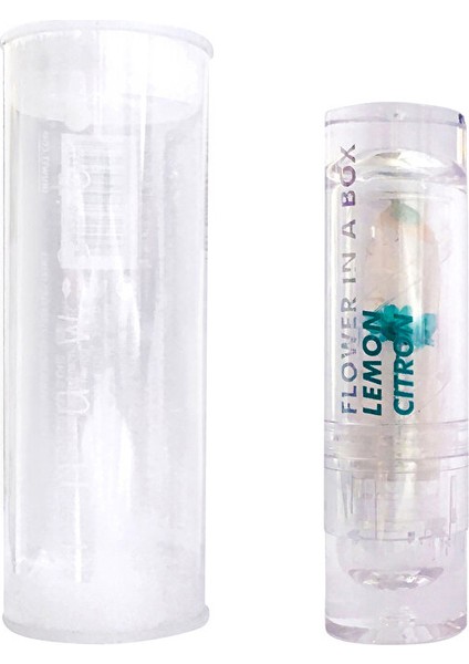 İnuwet Çiçek Detaylı Dudak Nemlendiricisi-Limon Kokulu