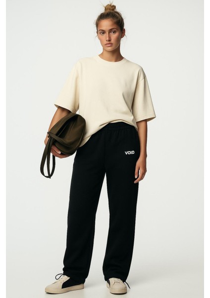 Üç Iplik Void Baskı Eşofman Altı