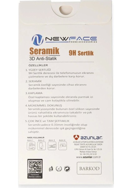 Xiaomi Redmi Note 10 Pro 3D Antistatik Mat Seramik Nano Ekran KORUYUCU-(5796) modelleri