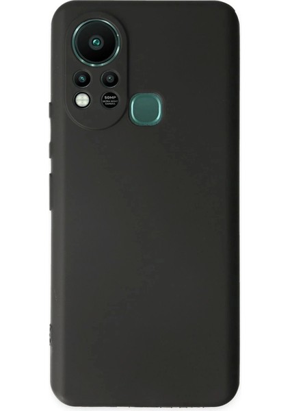 Infinix Hot 11S Kılıf First Silikon - SIYAH-(5796)