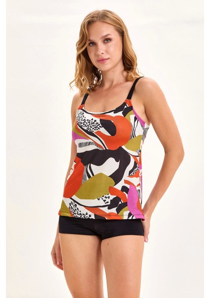Argento 0063-2059 Şortlu Tankini Takımı