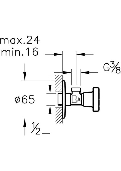 Artema Ara Musluk Krom A45235