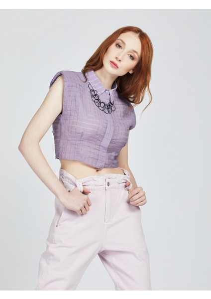 Regular Fit Kadın Gömlek K.kol