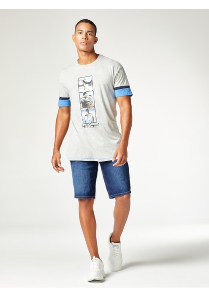 Oversize Fit Erkek Tshirt K.kol