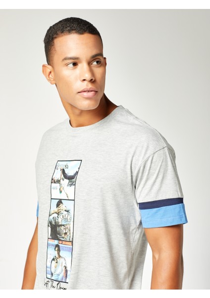 Oversize Fit Erkek Tshirt K.kol