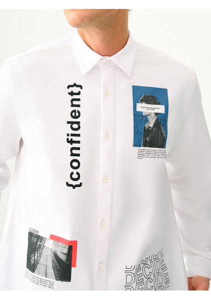 Regular Fit Erkek Gömlek U.kol