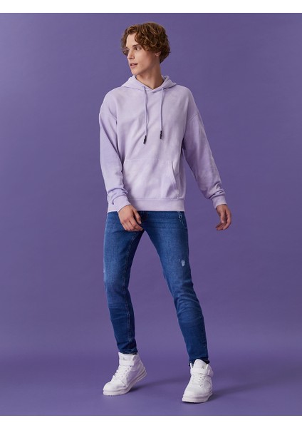 Oversize Fit Erkek Sweatshirt