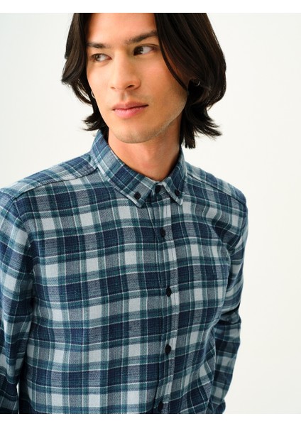 Regular Fit Erkek Gömlek U.kol