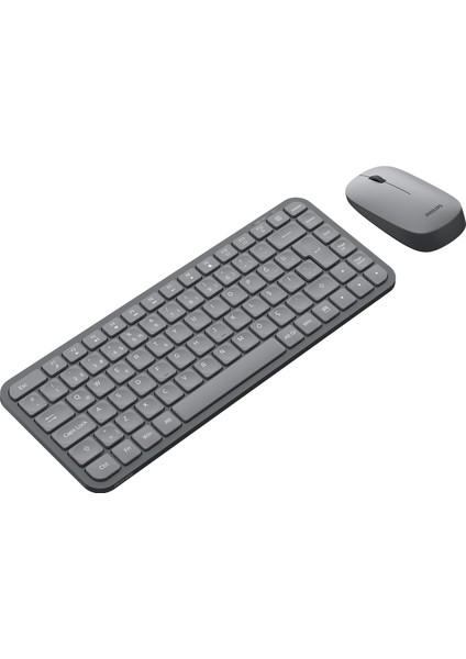 SPT6338 Kablosuz Set Wireless Set Kablosuz Klavye Kablosuz Mouse Türkçe Q Klavye ve Mouse Seti Gri fiyatları