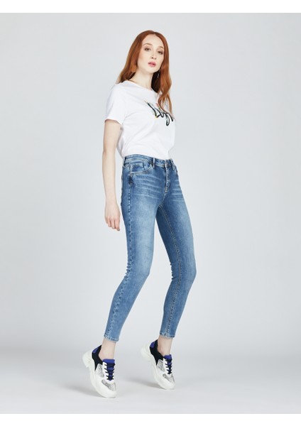 Nicole Skinny Fit Kadın Pantolon