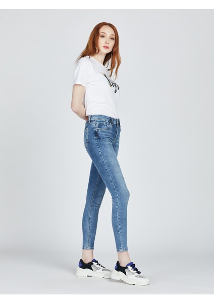 Nicole Skinny Fit Kadın Pantolon