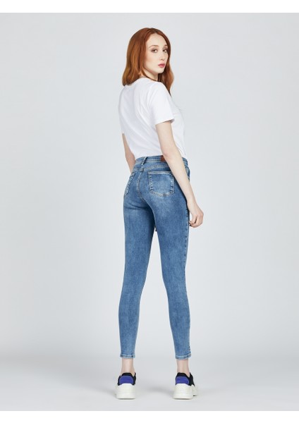 Nicole Skinny Fit Kadın Pantolon