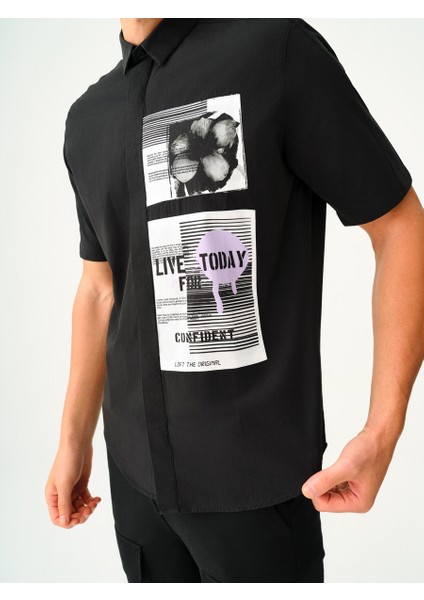 Regular Fit Erkek Gömlek K.kol