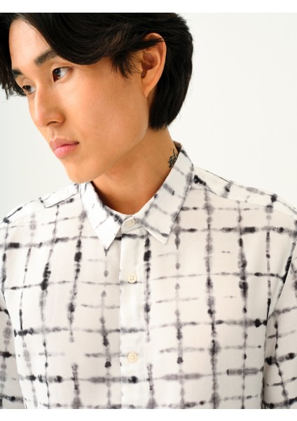 Relax Fit Erkek Gömlek K.kol