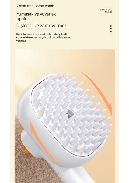 Evcil Kedi Köpek Yumuşak Diş Otomatik Sprey Saç Tarağı (Yurt Dışından) modelleri