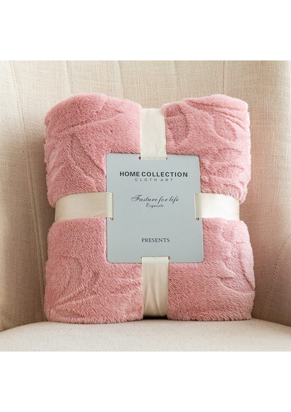 Flanel Jakarlı Çok Fonksiyonlu Siesta Battaniyesi (Yurt Dışından)