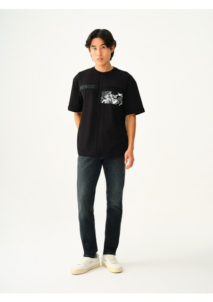 Loose Fit Erkek Tshirt K.kol