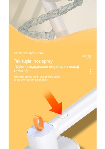 Evcil Kedi Köpek Yumuşak Diş Otomatik Sprey Saç Tarağı (Yurt Dışından) fiyatları