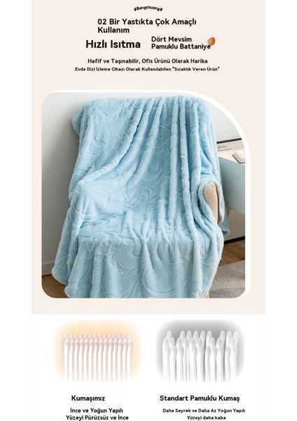Flanel Jakarlı Çok Fonksiyonlu Siesta Battaniyesi (Yurt Dışından) modelleri