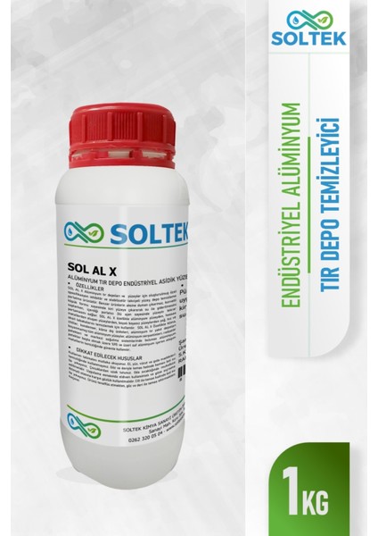 Alüminyum Tır Depo Temizleyici Kimyasalı - Sol Al x