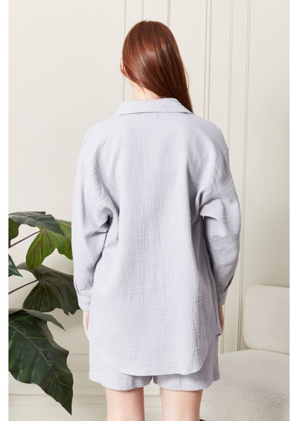 %100 Pamuk Kumaş Kadın Gömlek fırsatları