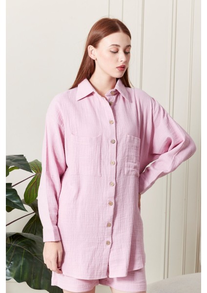 %100 Pamuk Kumaş Kadın Gömlek modelleri