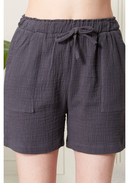 %100 Koton Mollis Kumaş Şort fiyatları