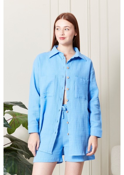 %100 Pamuk Kumaş Kadın Gömlek indirimleri