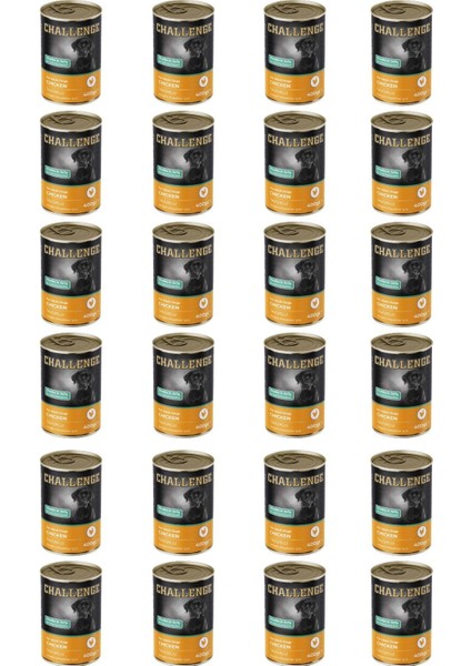 Tavuklu Yetişkin Köpek Konservesi 400 gr x 24 Adet