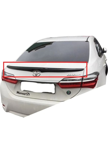 Corolla 2013-2018 Anatomik Spoiler (( Boyasız ))