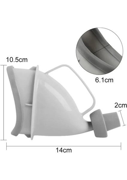 Unisex Taşınabilir Hijjenik Seyahat Tuvalet Aparatı Seyahat Tuvalet Hunisi (5256) modelleri