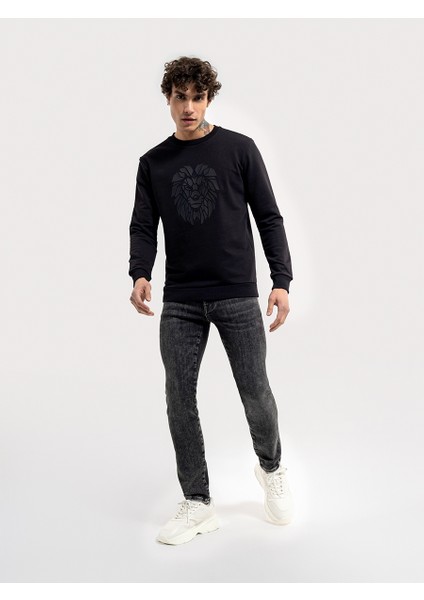 Regular Fit Erkek Sweatshirt