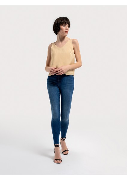 Regular Fit Kadın Bluz K.kol