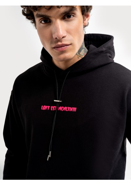 Oversize Fit Erkek Sweatshirt