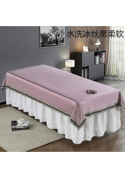 Zencefil Işlemeli 120CM230CM Delik Yatak E-Tablosu Masaj Masası Için Güzellik Yatağı Yaz Nefes Alabilir Kalınlaşmak Buz Ipek Levha Spa Salonu Adanmış (Yurt Dışından) fiyatları