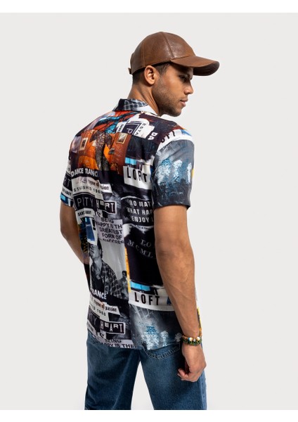 Relax Fit Erkek Gömlek K.kol