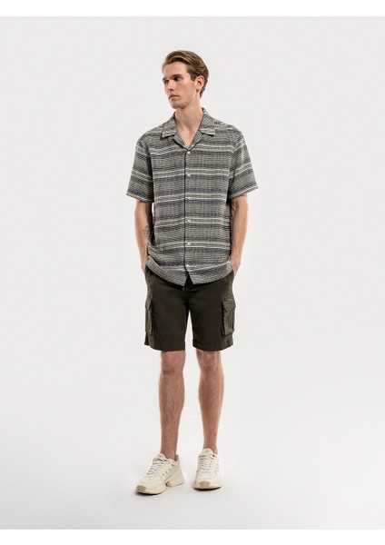 Relax Fit Erkek Gömlek K.kol